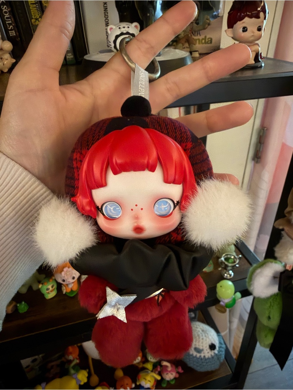 Skullpanda - Rock On Plush Pendant POP MART